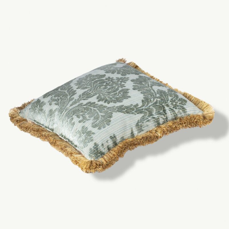 Queen Isabella I of Castile green cushion