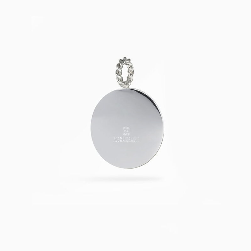 Gamba silver pendant medal
